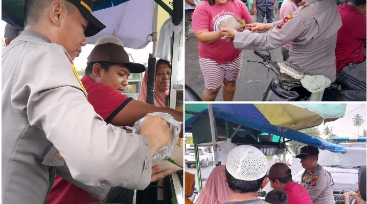 Berbagi Berkah Ramadhan, Polsek Medan Tuntungan Bagikan Takjil Buka Puasa Untuk Masyarakat