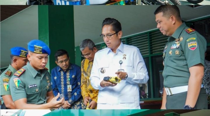 Kunjungan Wali Kota Medan, Denpom 1/5 Perkenalkan Alutsista Canggih untuk Keamanan Kota