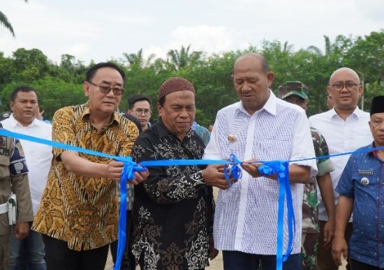 Bupati Langkat Syah Afandin Resmikan Pabrik Kelapa Sawit PT SIS, Serap 90% Tenaga Kerja Lokal