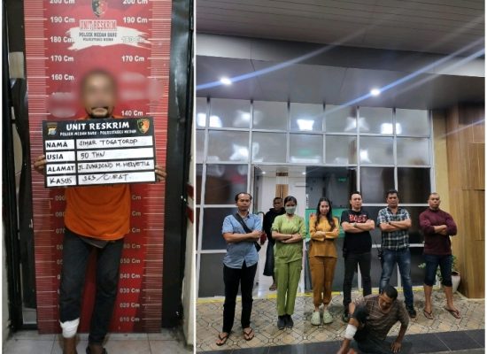 Unit Reskrim Polsek Medan Baru Ringkus Kawanan Pelaku Tindak Pidana Pencurian