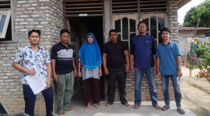 Sinergitas Gerakan Mahasiswa Air Merah Seleksi Pendataan Bantuan Langsung Tunai