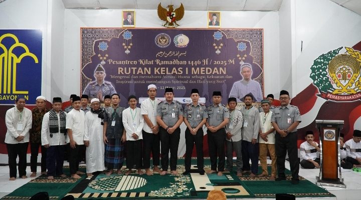 Pembukaan Pesantren Kilat Ramadhan Bagi Warga Binaan Rutan Kelas I Medan