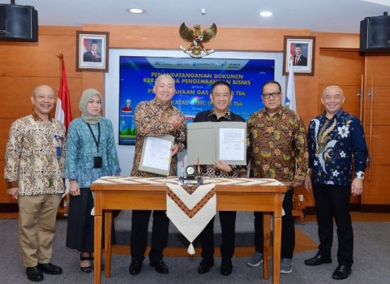 PGN Dan Krakatau Steel Jalin Kerjasama Kembangkan Infrastruktur LNG di Kawasan Pelabuhan