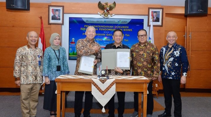 PGN Dan Krakatau Steel Jalin Kerjasama Kembangkan Infrastruktur LNG di Kawasan Pelabuhan