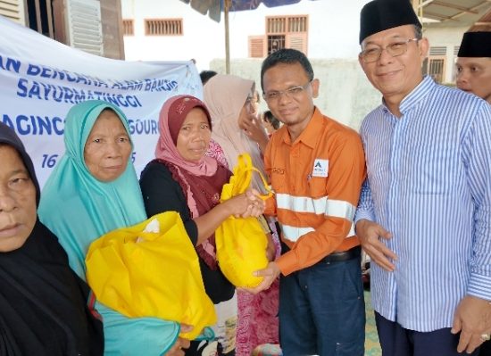 Agincourt Resources Salurkan Bantuan Rp987 juta untuk Korban Banjir Bandang di Tapanuli Selatan dan Padangsidimpuan