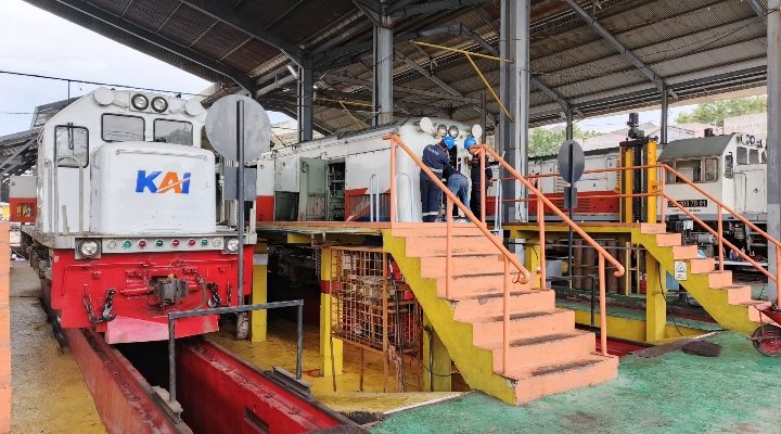 Jelang Masa Angkutan Lebaran, KAI Sumut Siapkan 26 Lokomotif dan 69 Kereta