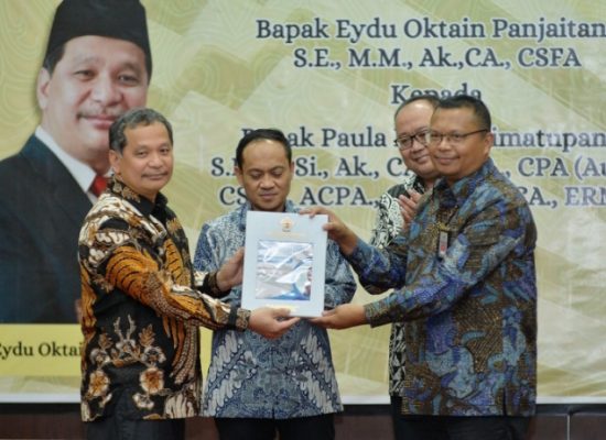 Hadiri Sertijab Kepala BPK Sumut, Bupati Langkat Dorong Sinergi Pengawasan Keuangan