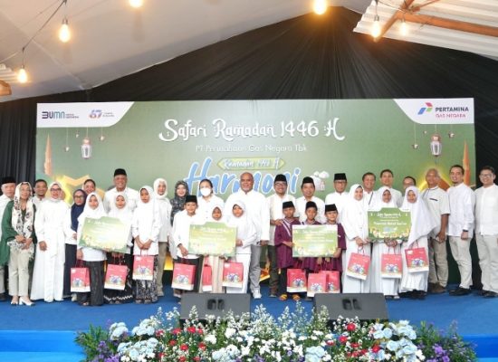 PGN Beri Santunan CSR 10.541 Anak Yatimdi Bulan Suci Ramadhan 1446 H