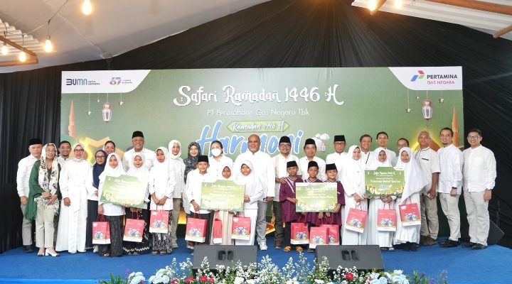 PGN Beri Santunan CSR 10.541 Anak Yatimdi Bulan Suci Ramadhan 1446 H