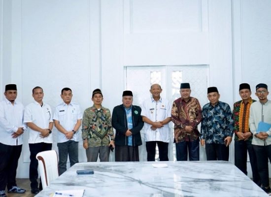 Bupati Langkat H. Syah Afandin, SH Dukung Pembangunan Gedung Pendidikan Kader Ulama MUI