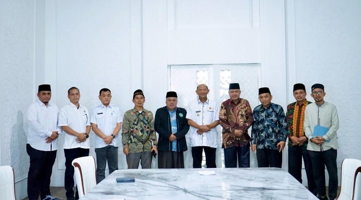 Bupati Langkat H. Syah Afandin, SH Dukung Pembangunan Gedung Pendidikan Kader Ulama MUI