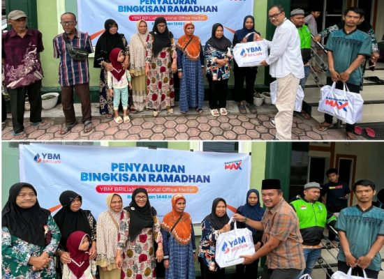 BRI BO Tarutung dan YBM BRILian Medan Berbagi Berkah Ramadhan di Tarutung