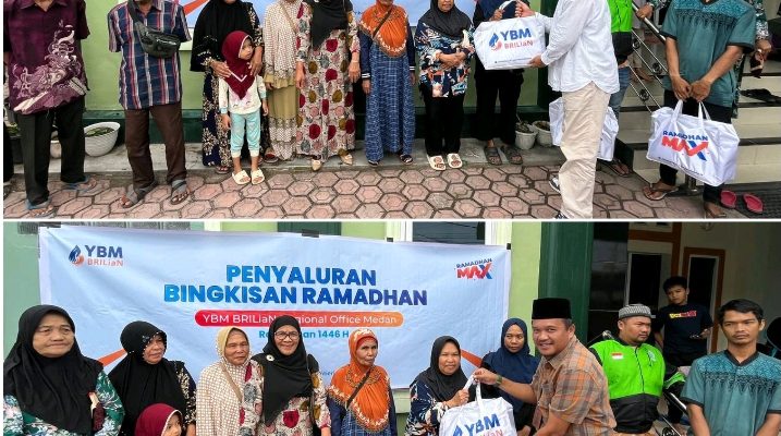 BRI BO Tarutung dan YBM BRILian Medan Berbagi Berkah Ramadhan di Tarutung