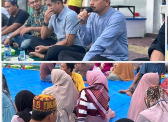 Kebahagian Warga Binaan Diizinkan Berbuka Puasa Bersama Keluarga dan Petugas di Lapas Kelas IIB Kualasimpang