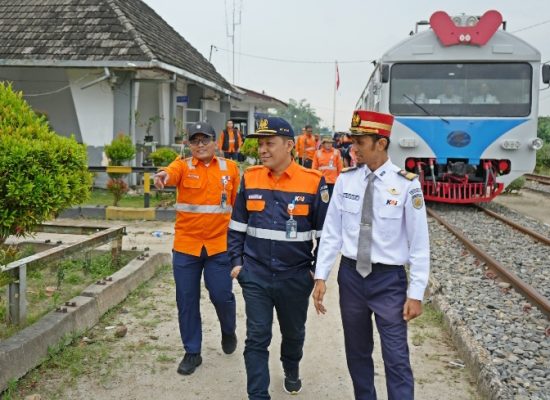 KAI Sumut Cek Lintas Medan – Rantau Prapat, Pastikan Keselamatan dan Pelayanan Kereta Api pada Masa Angkutan Lebaran