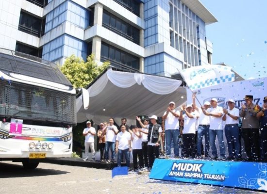 Pelindo Multi Terminal Berangkatkan Ratusan Pemudik Dari Medan Dalam Program Mudik Gratis BUMN