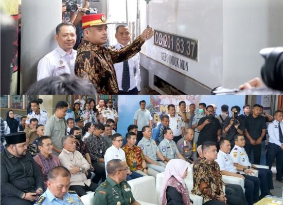 PT Bank Sumut Turut Serta Lepas Ribuan Peserta Mudik Gratis bersama Pemprovsu