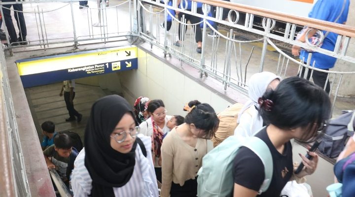 7 Hari Pertama Mudik Lebaran, KAI Sumut Berangkatkan 53.327 Penumpang