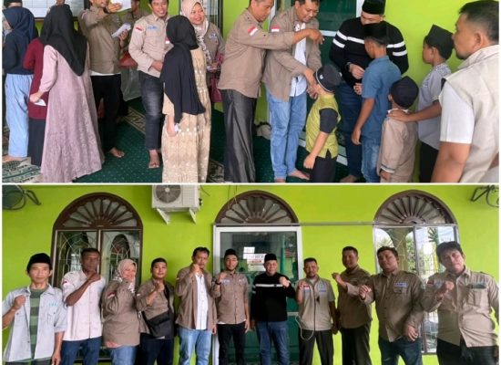 Penghujung Ramadhan 1446 H, Yayasan Mapel Indonesia Santuni Anak Yatim Piatu di Masjid Al Mukaramah