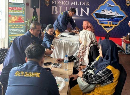 Puncak Arus Mudik Terminal Penumpang Bandar Deli Pelabuhan Belawan: Posko Mudik BUMN Maksimalkan Pelayanan