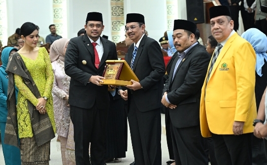 Bobby Nasution Ajak Seluruh Masyarakat Berkolaborasi Bangun Daerah di Hari Jadi Sumut ke-77
