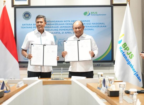 BPJS Ketenagakerjaan Gandeng BGN, Sepakat Lindungi Pekerja Program MBG