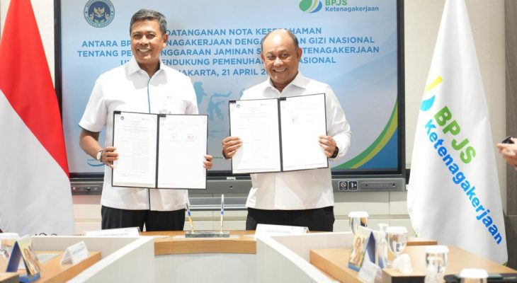 BPJS Ketenagakerjaan Gandeng BGN, Sepakat Lindungi Pekerja Program MBG