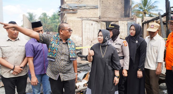 Bupati Langkat Salurkan Bantuan untuk Korban Kebakaran di Bahorok