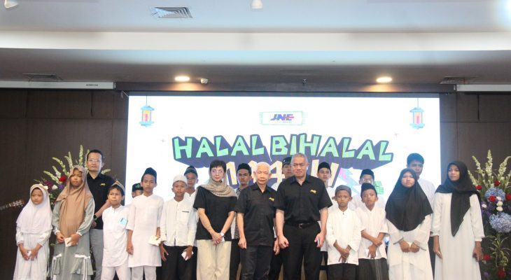 JNE Gelar Halal Bihalal 1446 H Bersama Untuk Maju dan Bahagia