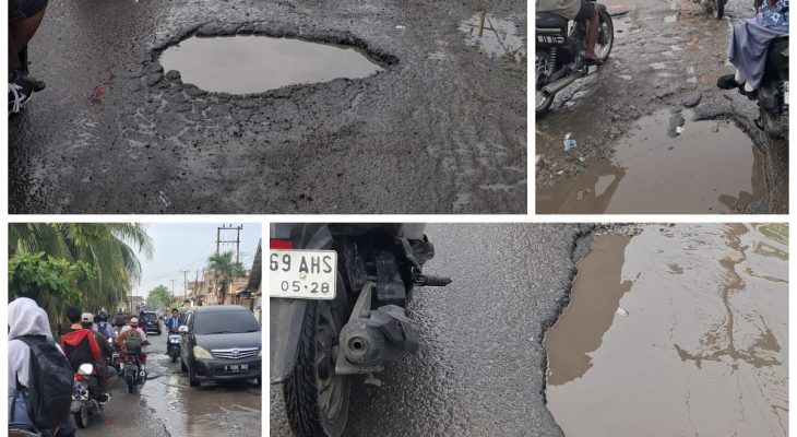 Jalan Rusak Parah di Desa Sei Rotan, Warga Desak Bupati Deli Serdang Turun Tangan