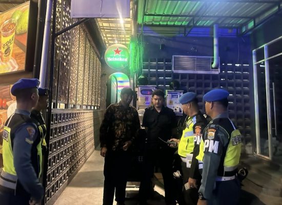 Denpom I/5 Medan dan Pomal Belawan Menyisir 16 Lokasi Dugem, Cegah Pelanggaran Prajurit