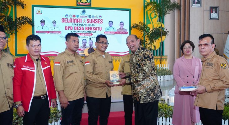 Bupati Langkat Syah Afandin Kukuhkan DPD Desa Bersatu, Dorong Desa Jadi Kekuatan Daerah