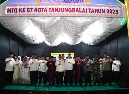 Wali Kota Tanjungbalai Buka MTQN Ke-57 Tingkat Kota