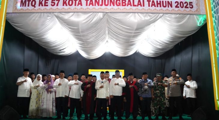 Wali Kota Tanjungbalai Buka MTQN Ke-57 Tingkat Kota