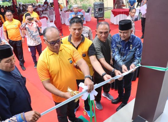 Kapolrestabes Medan Resmikan Mushola Al Witri di Areal Polsek Medan Tuntungan