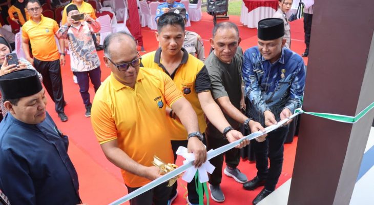 Kapolrestabes Medan Resmikan Mushola Al Witri di Areal Polsek Medan Tuntungan