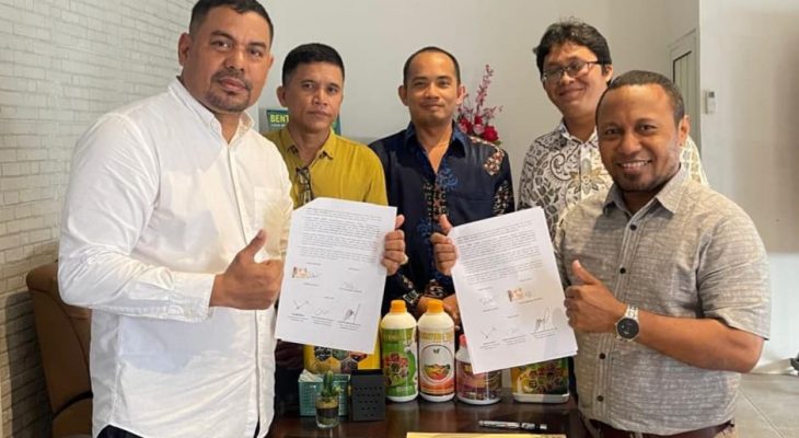 Siap Perluas Pasar Pupuk Organik, PT Karunia Rotorindo Tani Gandeng Koperasi Keluarga Pers Indonesia
