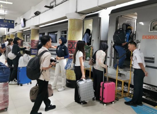 Hingga Minggu 6 April, Penumpang KA di Sumut Masih Tinggi