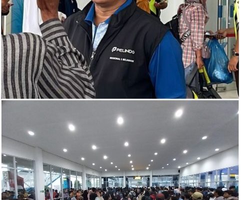 Arus Balik Lebaran 2025 di Pelabuhan Belawan Tembus 6.937 Penumpang