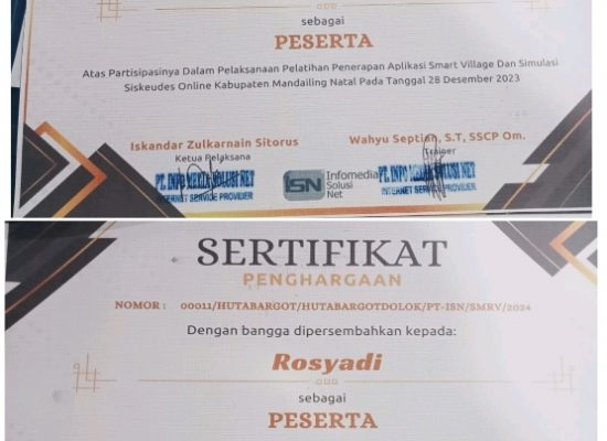 Mencuat Ke Publik, Korupsi Internet Masuk Desa Kabupaten Madina