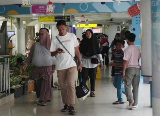 Meningkat 13 Persen, KAI Sumut Layani 212.689 Penumpang Angkutan Lebaran