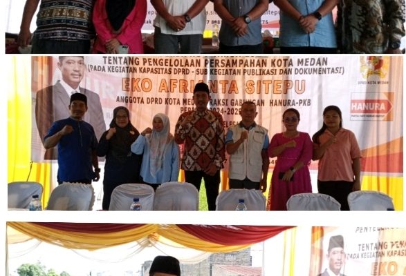 Eko Afrianta Sitepu Gelar Sosper No.7 Tahun 2024 Minta Masyarakat Kelola Sampah dengan Baik