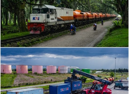 KAI Sumut Angkut 228.810 Ton Barang Pada Triwulan I 2025, Meningkat 17 Persen Dibanding 2024