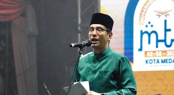 MTQ Kota Medan Ke- 58 Dibuka, Rico Waas: Menciptakan Talenta Melalui Lantunan Ayat Suci Alquran
