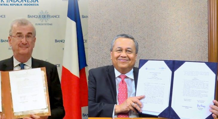 BI dan BdF Sepakat Perkuat Kemitraan Kebanksentralan