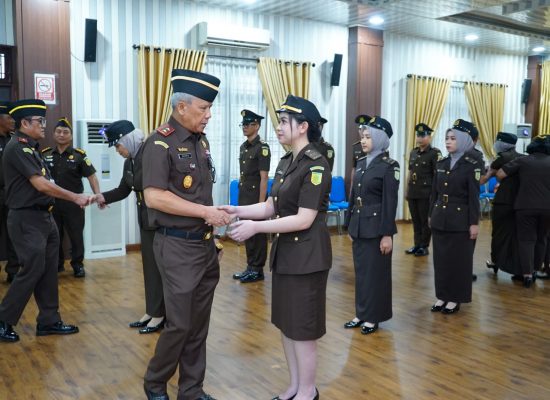 18 CPNS Resmi Dilantik Jadi PNS Di Kejaksaan Tinggi Sumatera Utara