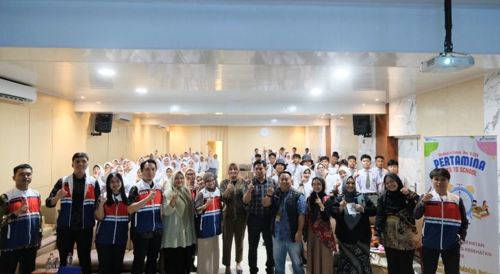 Pertamina Goes to School Edukasi 100 Siswa SMA Panca Budi Tentang Anti Bullying dan Nilai Empati