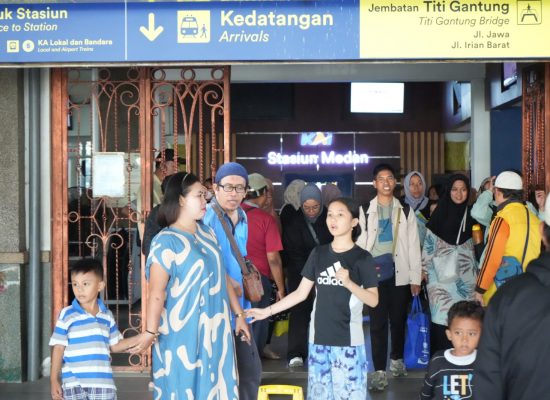 Hingga Hari Kedua Masa Long Week End Waisak, Penumpang KA di Sumut Melonjak 15 Persen