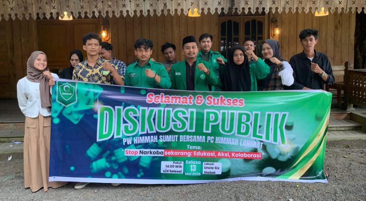 Kapolres Langkat Absen Dalam Diskusi Terbuka Yang Digelar PW HIMMAH Sumut Terkait Persoalan Narkoba