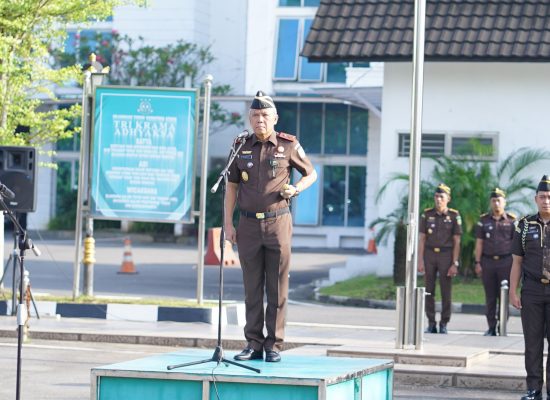 Kajati Sumut Pimpin Upacara Peringatan HUT ke-74 Persaja, Peneguhan Komitmen Terhadap Penegakan Hukum yang Bermartabat di Indonesia